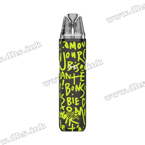 Багаторазова електронна сигарета - OXVA Xlim Go Pod Kit 1000 мАг (Graffiti Black)